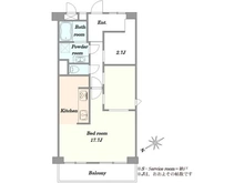 【東京都/新宿区筑土八幡町】神楽坂ハウス 間取り図