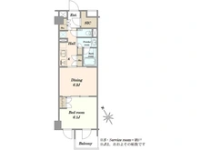 【東京都/文京区水道】パレステージ文京江戸川橋 間取り図