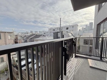 【東京都/新宿区中里町】オーベルアーバンツ神楽坂 バルコニー