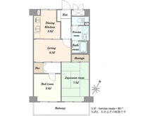 【東京都/千代田区富士見】ヴィラフォンターナ千代田富士見 間取り図