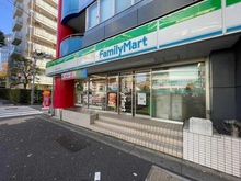 【東京都/新宿区新小川町】飯田橋第二パークファミリア  ファミリーマート　新小川町店（現地より約45m）