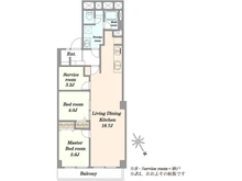 【東京都/文京区春日】安藤坂東方マンション 間取り図