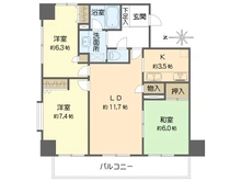 【東京都/文京区千駄木】ヴィルヌーブ文京・千駄木 間取り図