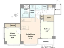 【東京都/文京区水道】ハイネス小石川 間取り図