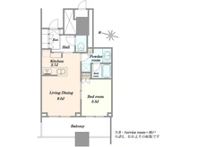 【東京都/文京区小石川】パークコート文京小石川ザタワー 間取り図