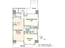 【東京都/新宿区新小川町】エステムプラザ飯田橋タワーレジデンス 間取り図