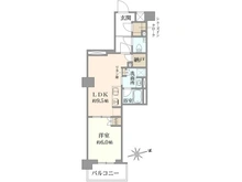 【東京都/文京区水道】パレステージ文京江戸川橋 間取り図