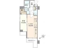 【東京都/新宿区西五軒町】サンセール神楽坂 間取り図