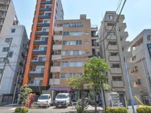 【東京都/新宿区余丁町】ライオンズマンション桔梗 外観：写真中央