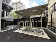【東京都/新宿区早稲田町】プレミスト早稲田 駐輪場
