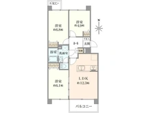 【大阪府/豊中市北緑丘】北緑丘第四住宅 18号棟 間取り図