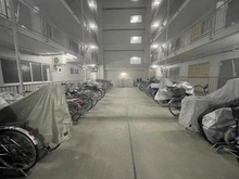 【大阪府/豊中市南桜塚】南桜塚ハイツ 駐輪場