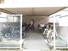 【大阪府/豊中市上新田】ユニライフ千里中央 駐輪場