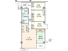 【大阪府/池田市城山町】インペリアル池田城山町 間取り図