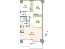 【大阪府/豊中市春日町】豊中野畑住宅 弐号棟 間取り図