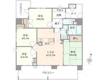 【大阪府/大阪市淀川区塚本】ヴェーヌ塚本 間取り図