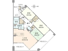 【大阪府/箕面市温泉町】ネバーランドシエル箕面ロワイヤル S棟 間取り図