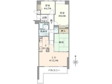 【大阪府/豊中市熊野町】藤和東豊中ホームズ 間取り図