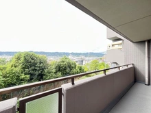 【大阪府/箕面市稲】グランドメゾン箕面けやき坂 バルコニー:北西側バルコニー