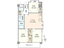 【大阪府/豊中市上野西】ゴールデングリタ豊中上野 間取り図