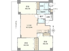 【大阪府/池田市呉服町】パレ池田呉服町 間取り図