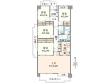 【大阪府/豊中市東泉丘】ジオ緑地公園 一番館 間取り図