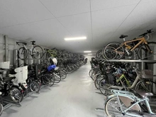 【大阪府/豊中市新千里東町】グランドメゾン千里中央東丘IV番館 駐輪場