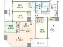 【大阪府/豊中市新千里東町】ザ・千里タワー 間取り図