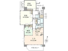 【大阪府/豊中市南桜塚】ブランズ豊中南桜塚 間取り図