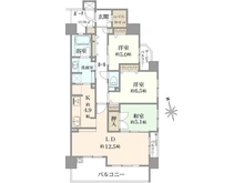 【大阪府/豊中市刀根山】イニシア豊中刀根山 間取り図