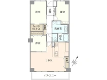 【大阪府/豊中市上新田】千里中央パークヒルズH棟 間取り図