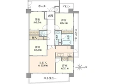 【大阪府/豊中市新千里南町】エスリード千里桃山台 間取り図