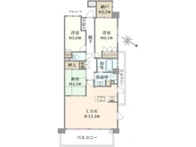 【大阪府/豊中市南桜塚】プラウド豊中南桜塚 間取り図