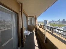【大阪府/大阪市淀川区木川西】プレステージ淀川グラットシエル バルコニー
