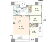 【大阪府/大阪市淀川区木川西】プレステージ淀川グラットシエル 間取り図