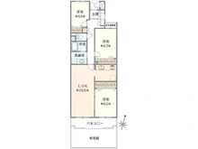 【大阪府/豊中市新千里西町】パーク・ハイム新千里 間取り図