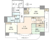 【大阪府/豊中市少路】アリスト豊中少路 間取り図