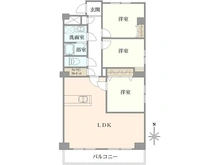 【大阪府/大阪市淀川区西宮原】メゾン第2新大阪 間取り図