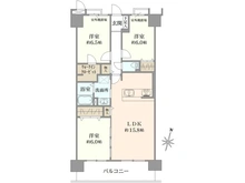 【大阪府/大阪市淀川区東三国】ソシエ北大阪 弐期棟 間取り図