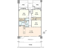【大阪府/豊中市新千里北町】パークハウス千里中央 ノーザン・レジデンス 間取り図