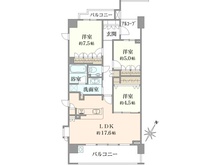 【大阪府/豊中市新千里北町】パークハウス千里中央 セントラル・レジデンス 間取り図