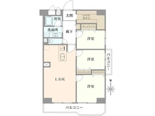 【大阪府/豊中市上新田】千里グリーンマンション 間取り図