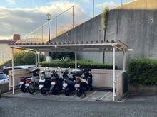 【大阪府/池田市五月丘】セントラル池田五月丘 弐番館 駐輪場