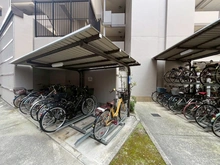 【大阪府/大阪市淀川区加島】加島駅前アーバンコンフォート 駐輪場