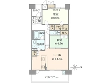 【大阪府/豊中市新千里西町】ディーグラフォート千里中央 間取り図