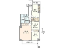 【大阪府/豊中市東寺内町】緑地東ロイヤルマンション 間取り図