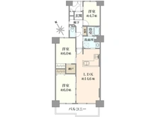 【大阪府/豊中市上新田】藤和千里ハイタウン 間取り図