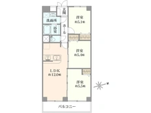 【大阪府/豊中市北条町】ルネ豊中 間取り図
