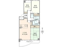 【大阪府/池田市天神】ディアエスタ・ミオ石橋 間取り図