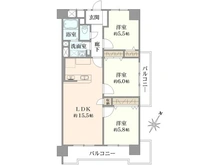 【大阪府/大阪市淀川区新北野】新北野ローズハイツ 間取り図